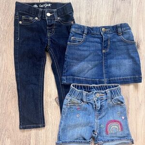 Girls denim bundle